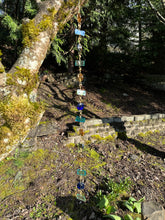 Shimmering Sunrise - Hanging Glass Garden Sculpture