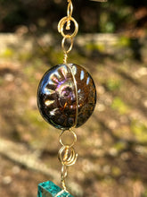 Shimmering Sunrise - Hanging Glass Garden Sculpture
