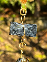 Shimmering Sunrise - Hanging Glass Garden Sculpture