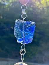 "Raining Rocks" - Hanging Stone Garden Sculpture - Yard Art