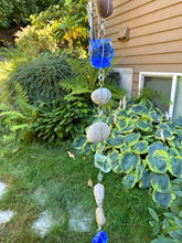 "Raining Rocks" - Hanging Stone Garden Sculpture - Yard Art