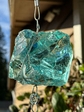 Gleaming Glass - Hanging Glass Cullet Garden Sculpture/Garland