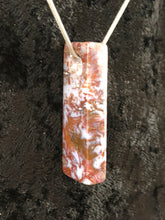 St John's Flower Agate - Rectangular Focal Bead