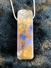 Amethyst Sage Agate - Rectangular Focal Bead