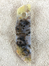 Green Moss Agate - Freefrom Focal Bead