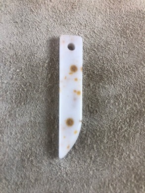 Polka Dot Agate - Freeform Focal Bead