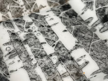 Medium Fused Glass Tray - "Birch Tree Forest"