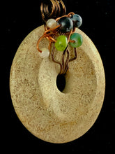 Fossil Coral Loose Wire Wrapped Pendant
