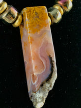 Turkish Agate Stone Pendant Necklace
