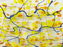 Small Fused Glass Bowl - "Summer Picnic"