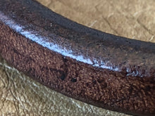 Leather Bracelet with Antique Silver Ladder Slider