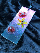 Fused Glass Sun Catcher - "Star Fireworks"