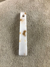 Polka Dot Agate - Trapazoid Focal Bead