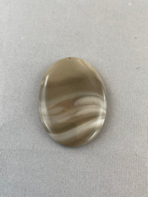 Polish Flint - Oval Cabochon