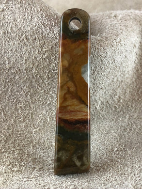 Rocky Butte Jasper - Trapazoid Focal Bead