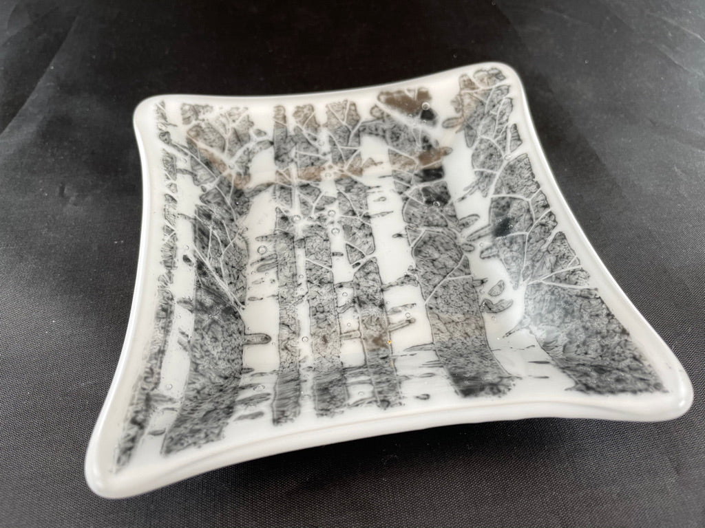 Medium Fused Glass Tray -