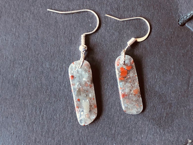 Cherry Orchard Agate Stone Earrings