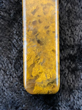 Golden Brown Maury Mountain Moss Agate - Rectangular Focal Bead