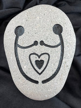 "Unity" - Large Sand Carved Stone