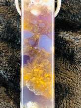 Amethyst Sage Agate - Rectangular Focal Bead
