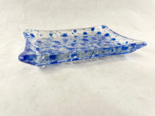 Fused Glass Soap Dish - "Ocean Bubbles"