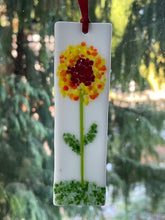 Fused Glass Sun Catcher/Wall Art - "Sunflower"