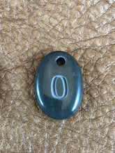 Monogram Initial Sand Carved Focal Bead