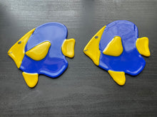 Tropical Fish Plant Stake - Fused Glass Garden Art