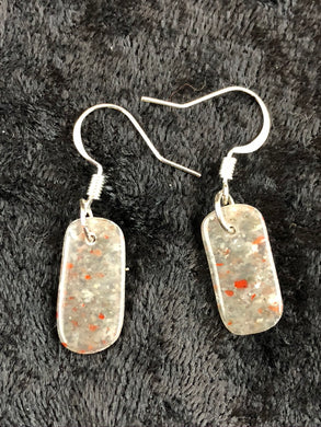 Cherry Orchard Agate Stone Earrings