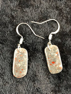 Cherry Orchard Agate Stone Earrings
