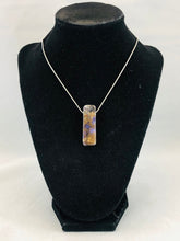 Amethyst Sage Agate - Rectangular Focal Bead