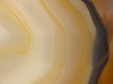 Large Stained Glass Brown Agate Sun Catcher