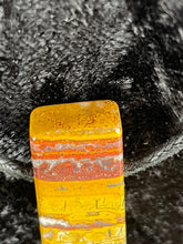 Fossilized Stromatolite Agate - Rectangular Focal Bead