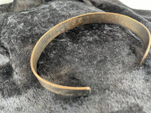 Hand Hammered Distressed "PEACE" Copper Bracelet