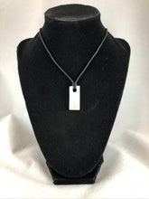 Polka Dot Agate - Rectangular Focal Bead