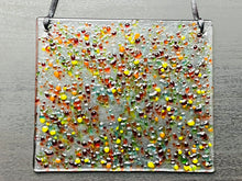 Fused Glass Sun Catcher - "Splash of Color"