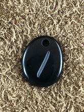 Monogram Initial Sand Carved Focal Bead