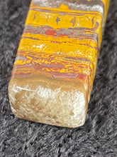 Fossilized Stromatolite Agate - Rectangular Focal Bead