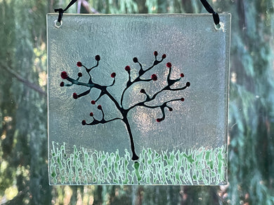 Fused Glass Sun Catcher -