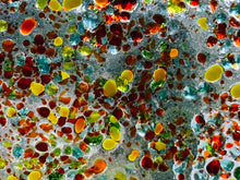 Fused Glass Sun Catcher - "Splash of Color"