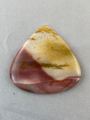 Mookaite Jasper- Rounded Triangle Cabochon - 12.1 grams