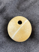 "Lines" Sand Carved Stone Focal Bead