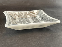 Medium Fused Glass Tray - "Birch Tree Forest"