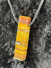 Fossilized Stromatolite Agate - Rectangular Focal Bead