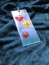Fused Glass Sun Catcher - "Star Fireworks"