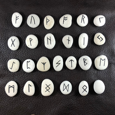 Elder Futhark – Engraved/Sand Carved RuneStones