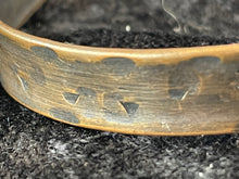 Hand Hammered Distressed "LOVE" Copper Bracelet