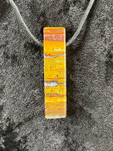 Fossilized Stromatolite Agate - Rectangular Focal Bead