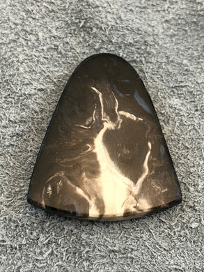 Agatized Petrified Palm Root - Badge Cabochon - 5.6 grams