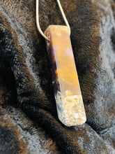 Amethyst Sage Agate - Rectangular Focal Bead